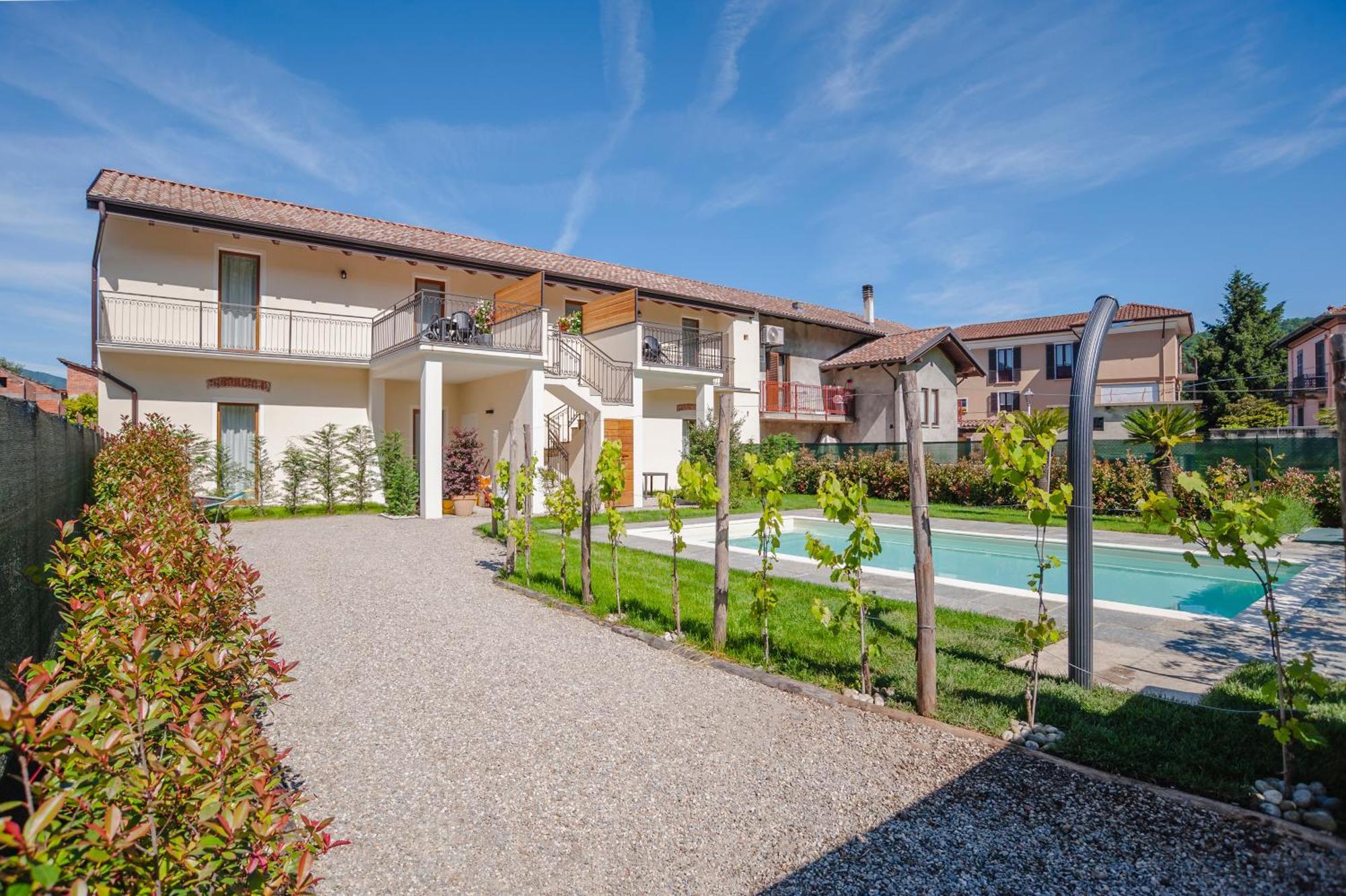 Le Casette Di Orta Apartments ออร์ตาซันจูลิโอ ภายนอก รูปภาพ
