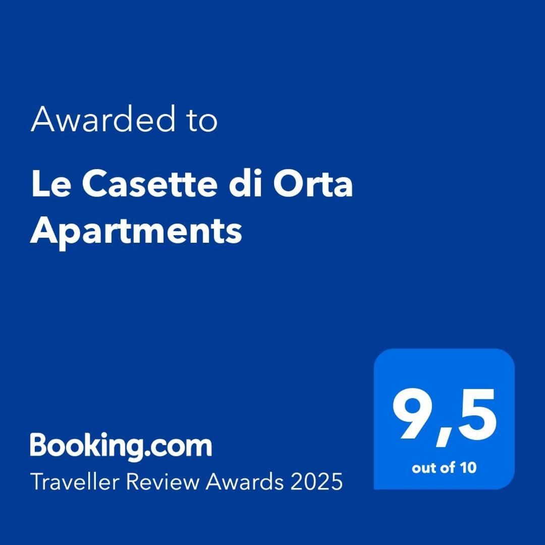 Le Casette Di Orta Apartments ออร์ตาซันจูลิโอ ภายนอก รูปภาพ